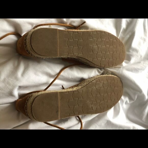 Marc Fisher Lace Up Flat Espadrille Sandal - Picture 4 of 6